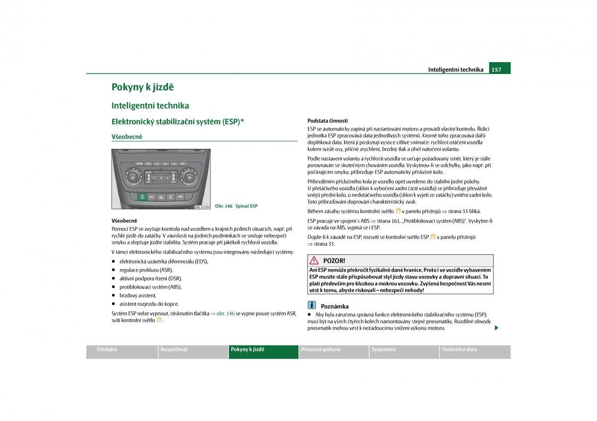 Skoda Yeti navod k obsludze / page 158