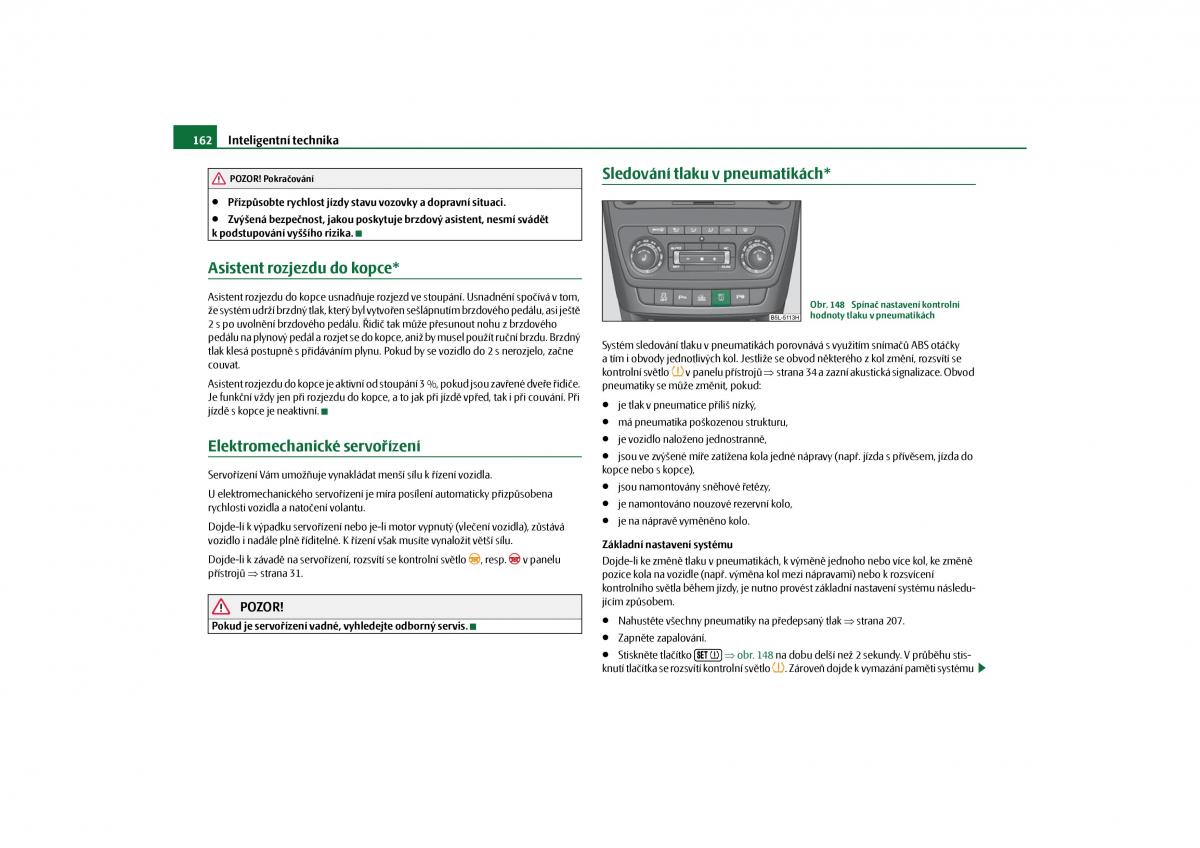 Skoda Yeti navod k obsludze / page 163