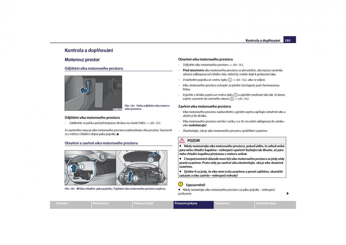 Skoda Yeti navod k obsludze / page 196