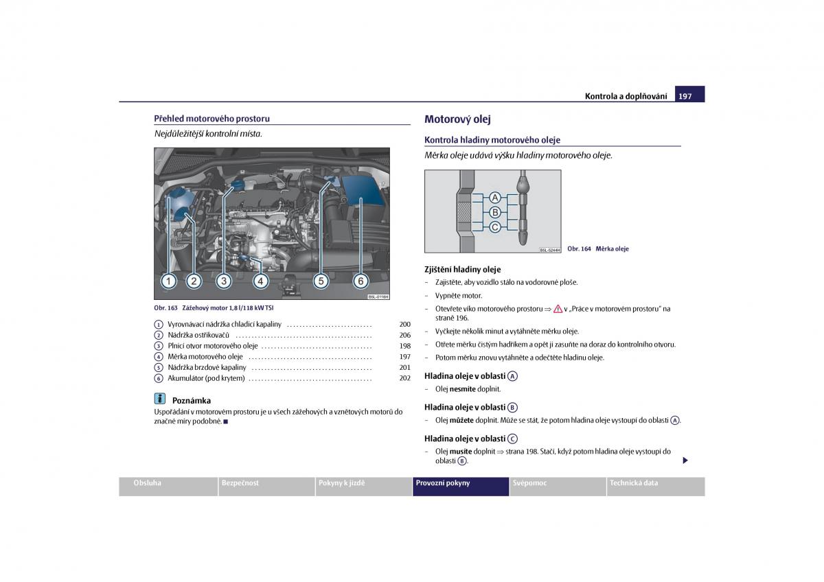 Skoda Yeti navod k obsludze / page 198