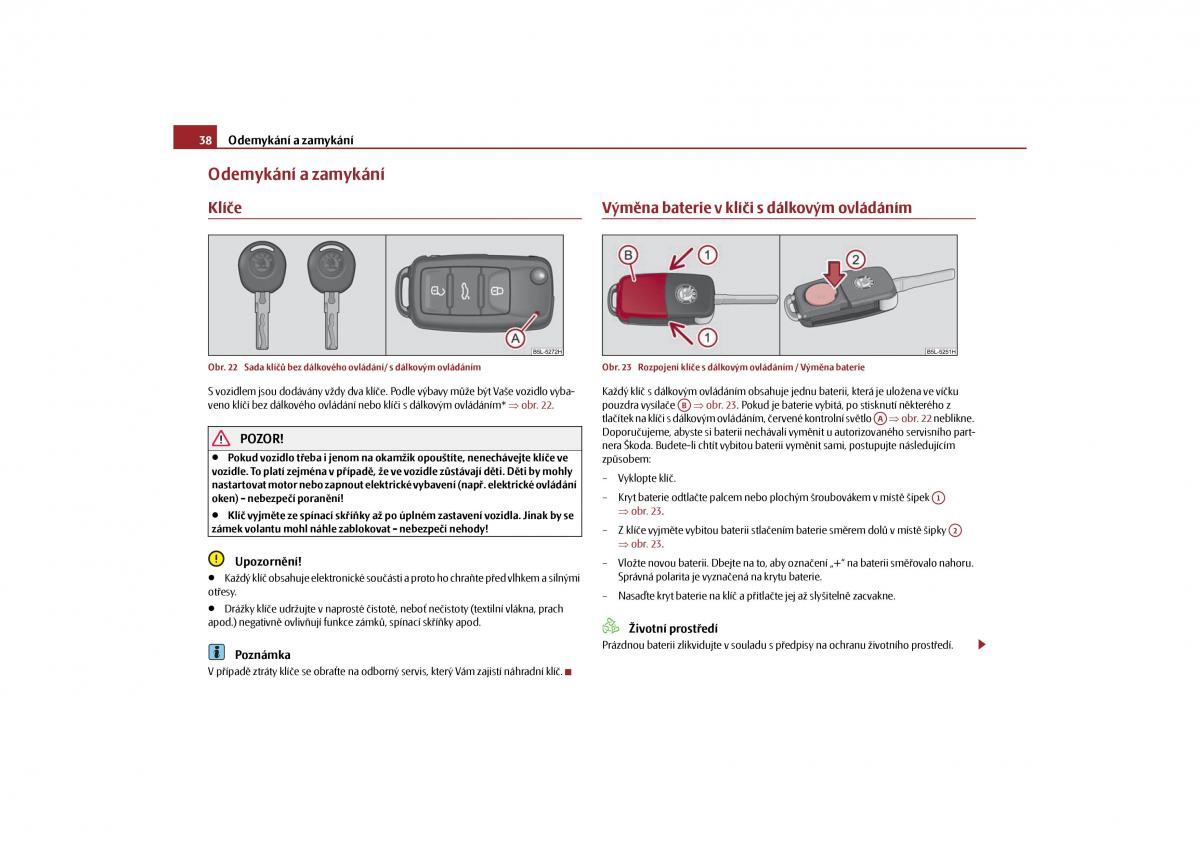 Skoda Yeti navod k obsludze / page 39