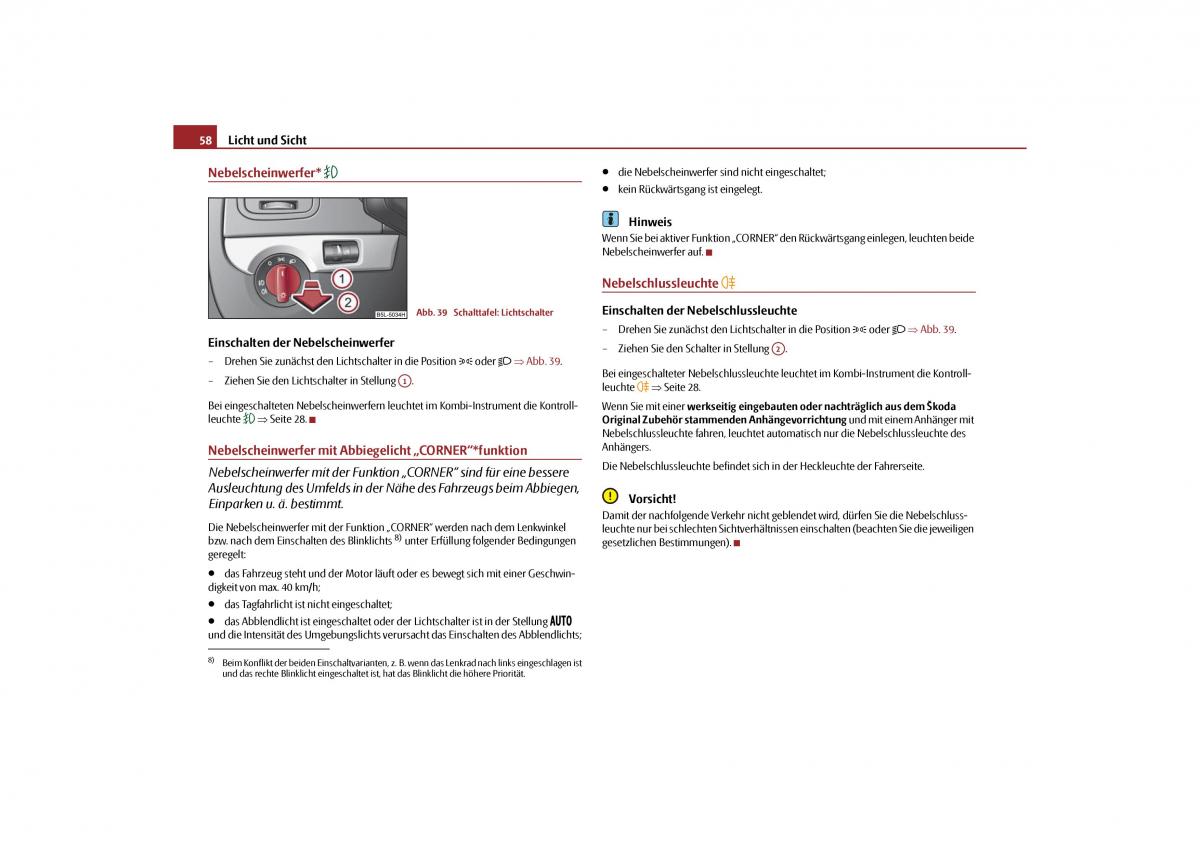 Skoda Yeti Handbuch / page 59