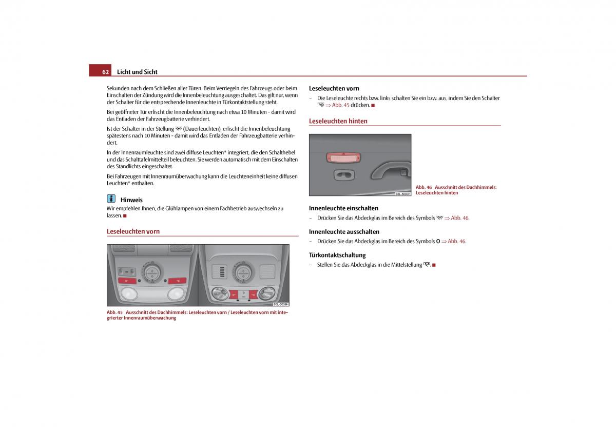 Skoda Yeti Handbuch / page 63