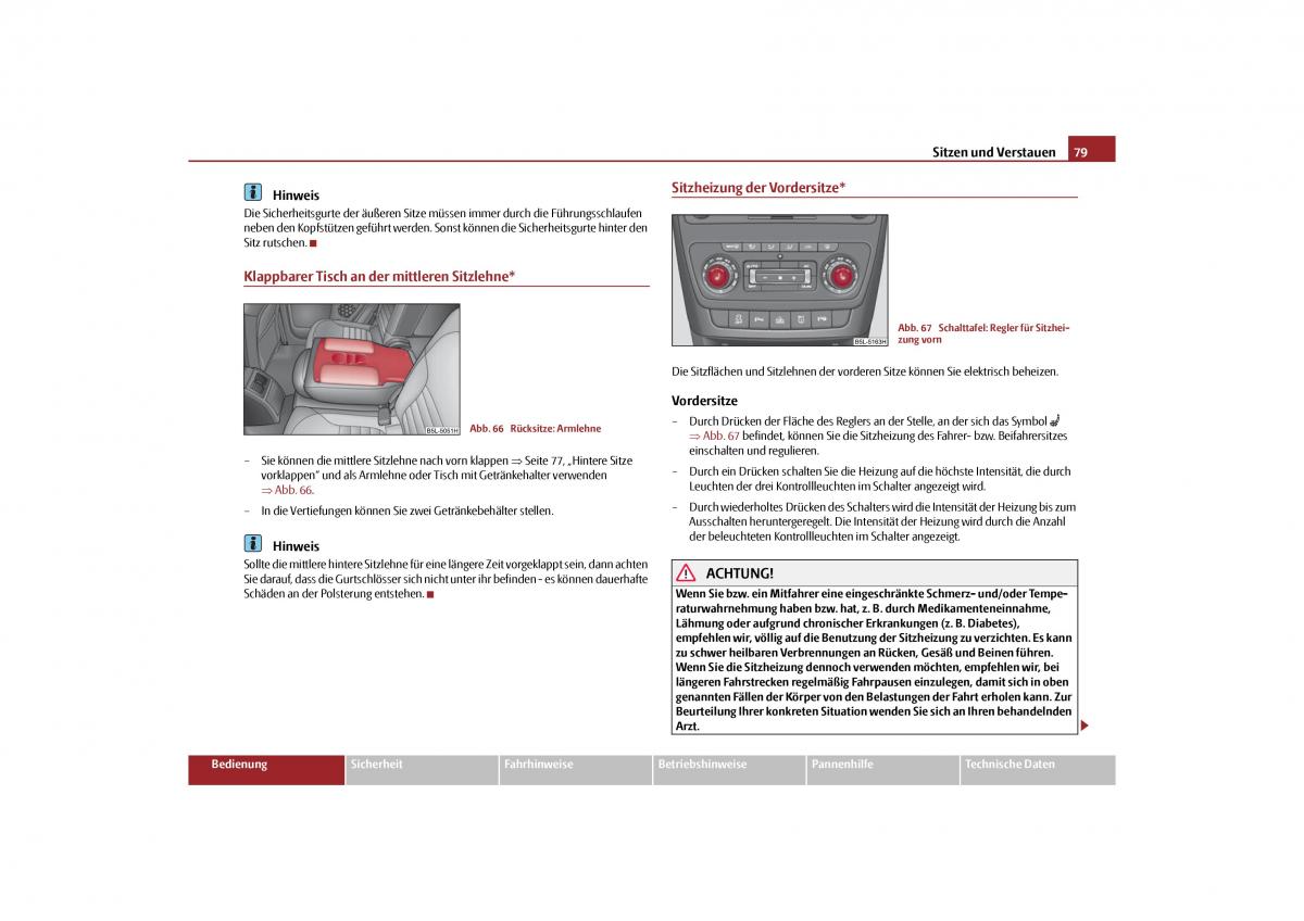 Skoda Yeti Handbuch / page 80