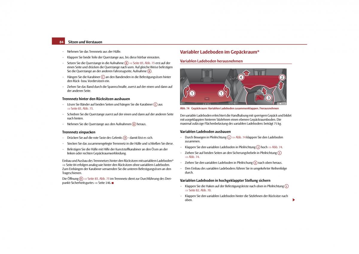 Skoda Yeti Handbuch / page 85