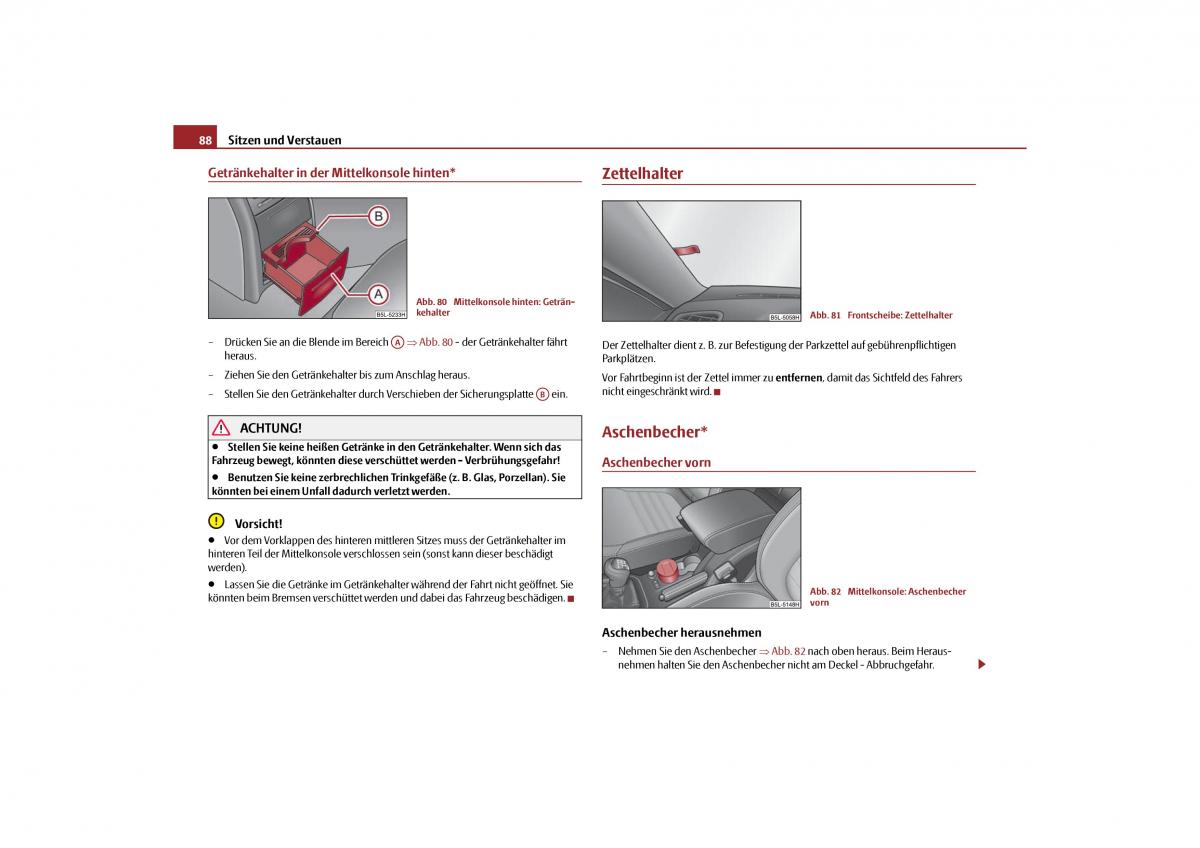 Skoda Yeti Handbuch / page 89