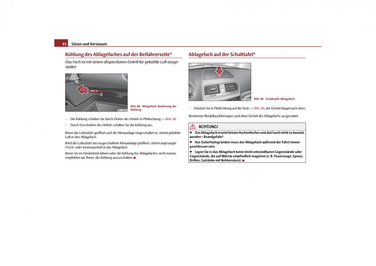 Skoda Yeti Handbuch / page 93