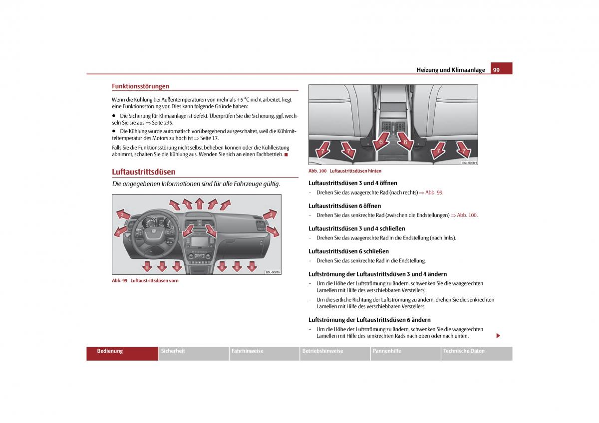 Skoda Yeti Handbuch / page 100