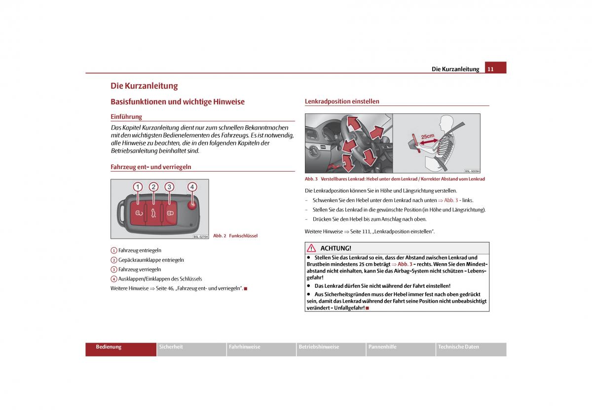 Skoda Yeti Handbuch / page 12