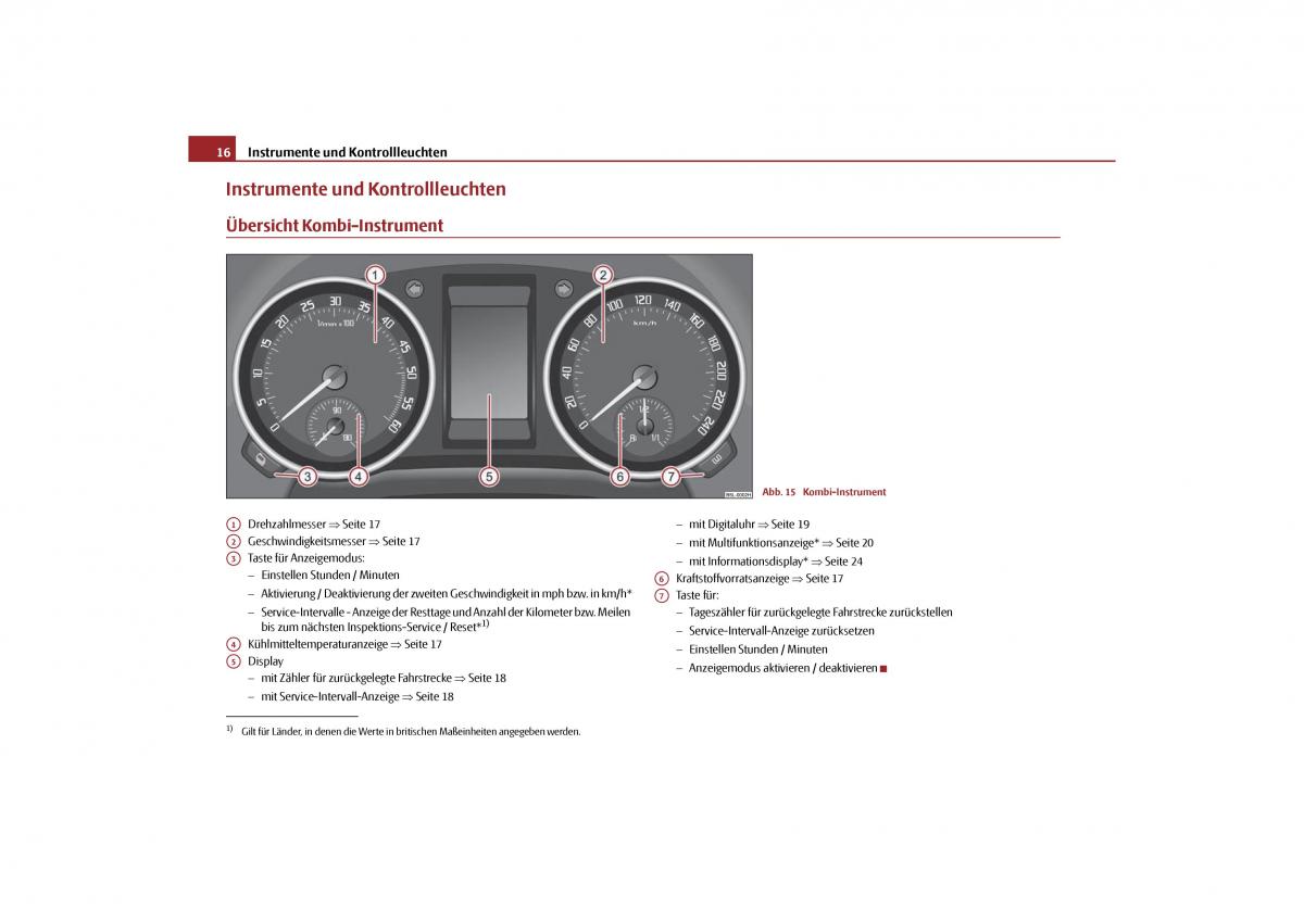 Skoda Yeti Handbuch / page 17