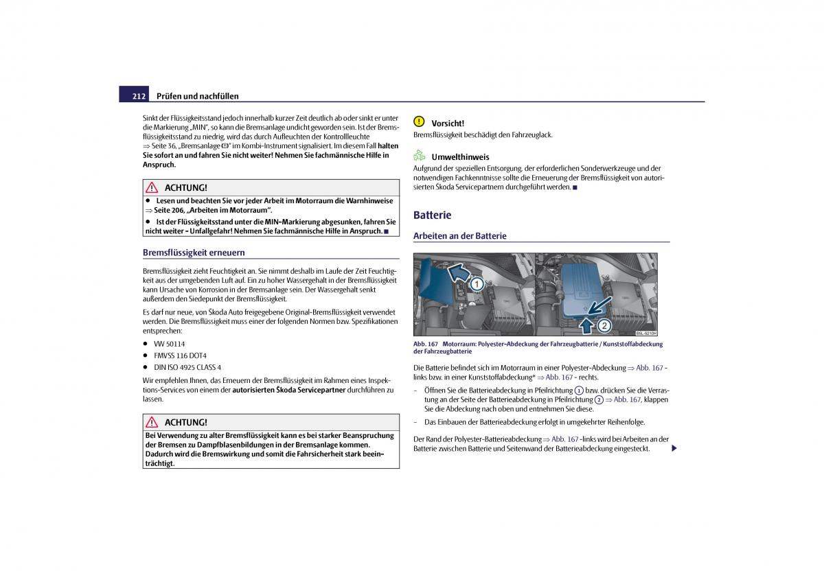 Skoda Yeti Handbuch / page 213