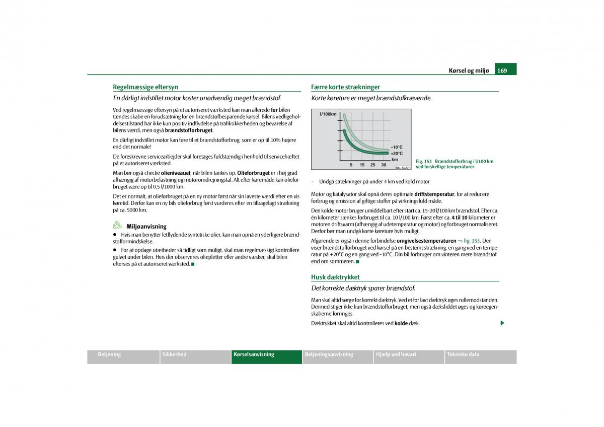 Skoda Yeti Bilens instruktionsbog / page 171