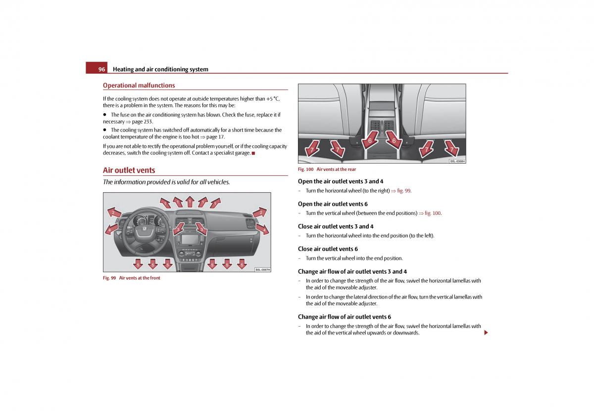 Skoda Yeti owners manual / page 97