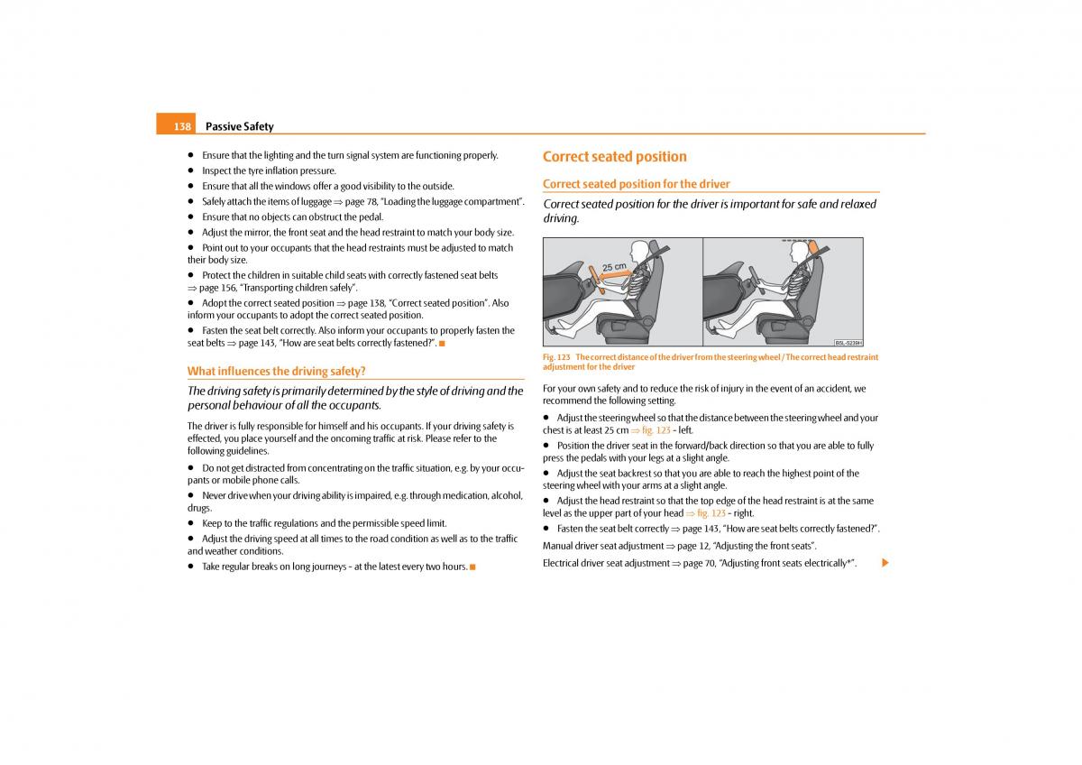 Skoda Yeti owners manual / page 139