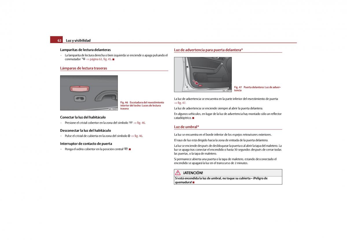 Skoda Yeti manual del propietario / page 63