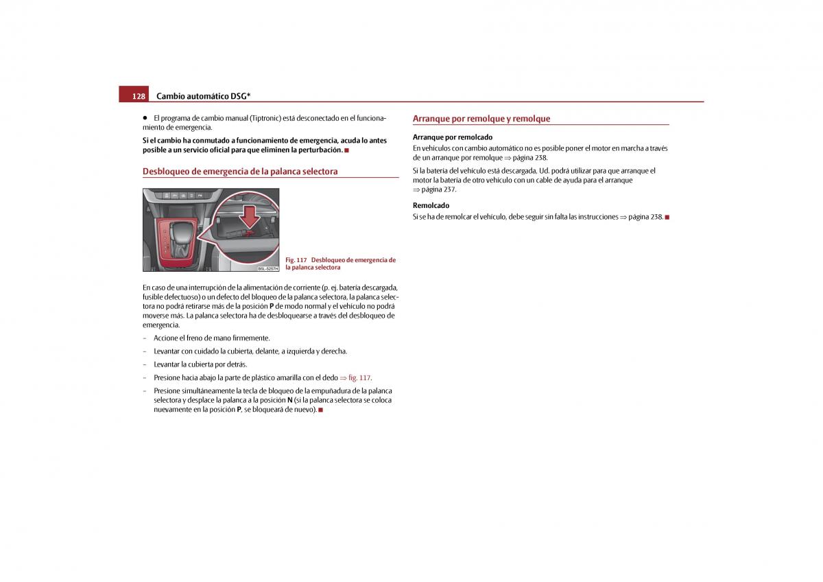 Skoda Yeti manual del propietario / page 129