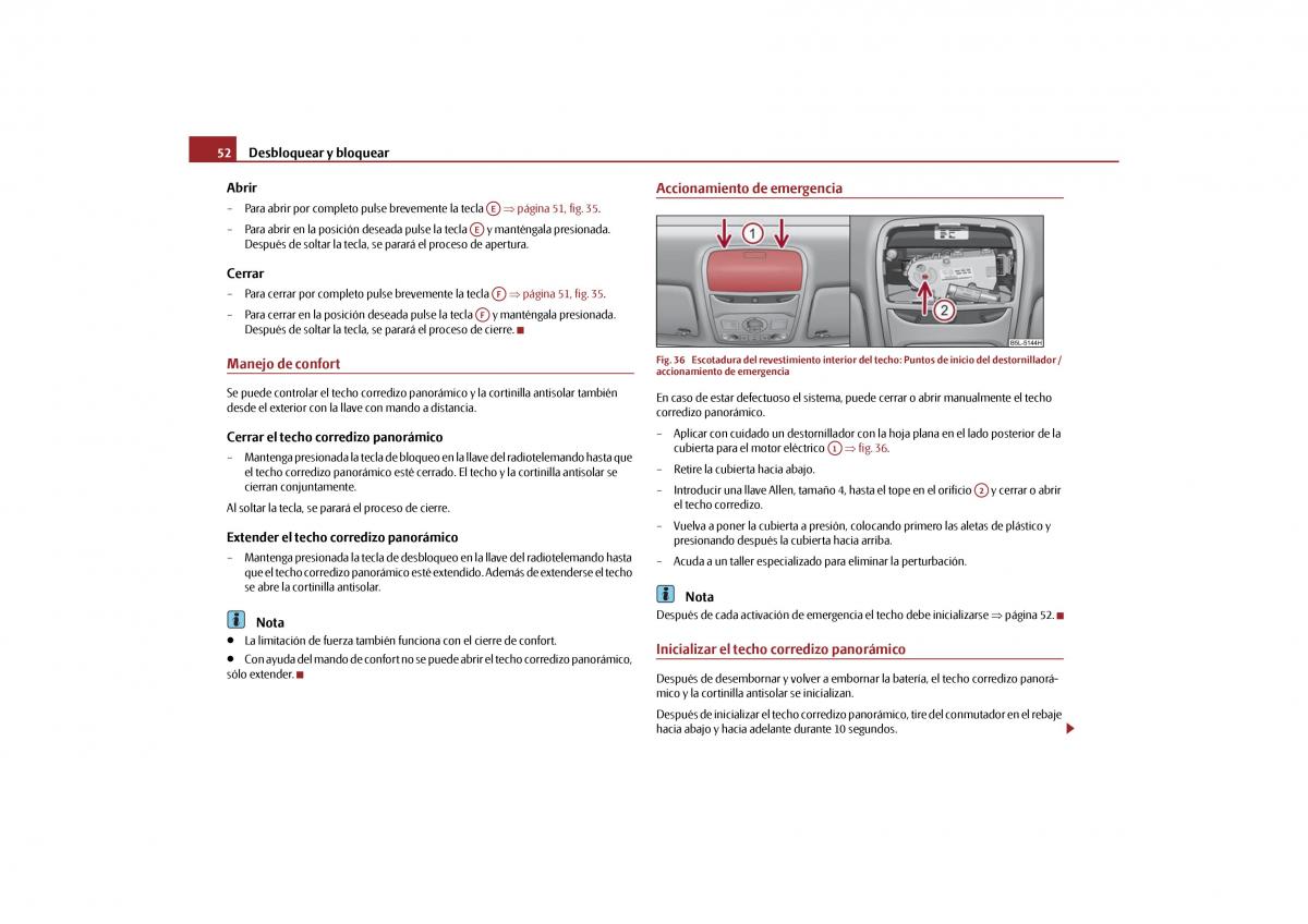 Skoda Yeti manual del propietario / page 53