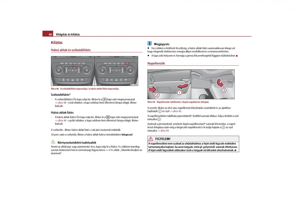 Skoda Yeti Kezelesi utmutato / page 61