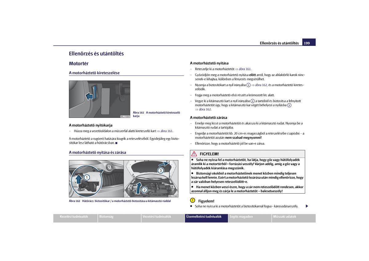 Skoda Yeti Kezelesi utmutato / page 200