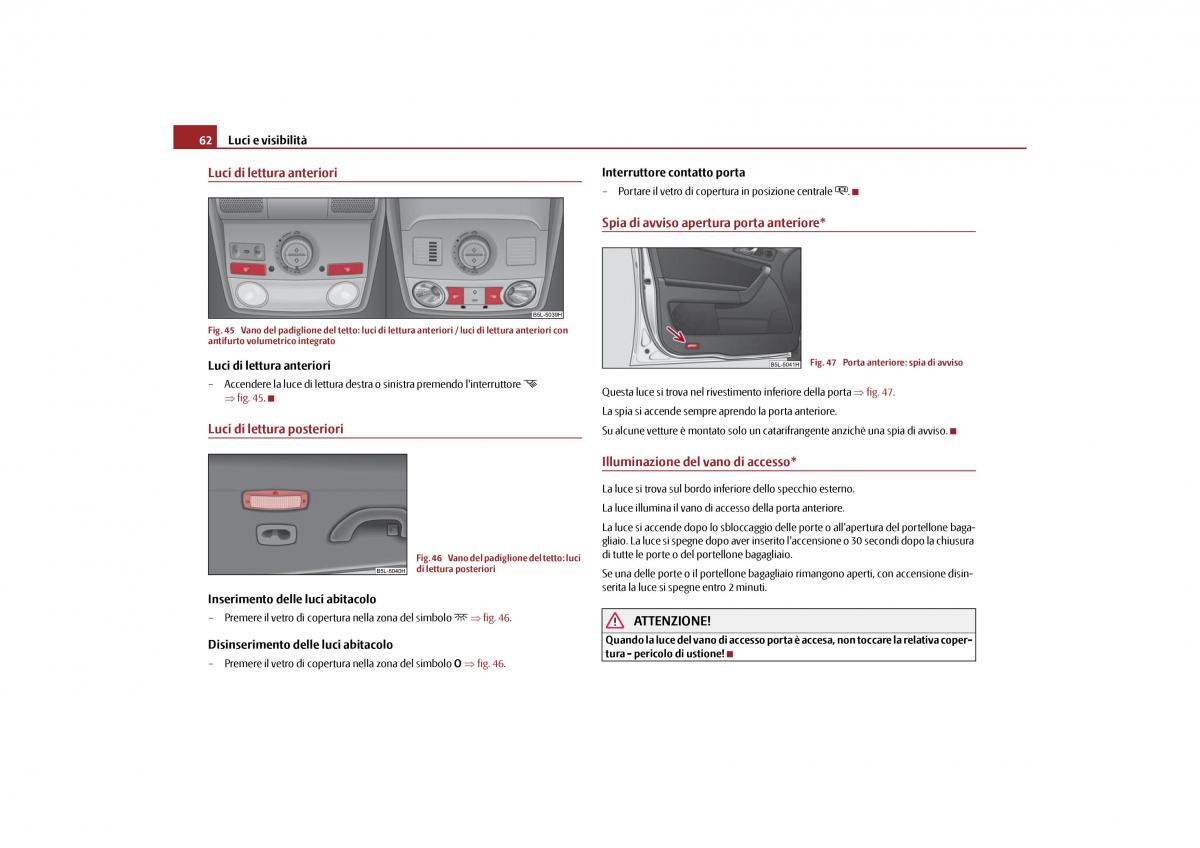 Skoda Yeti manuale del proprietario / page 63