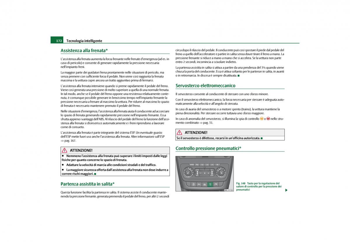 Skoda Yeti manuale del proprietario / page 173