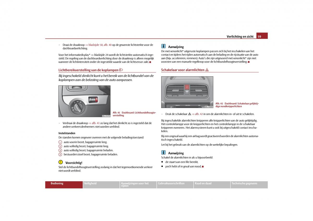 Skoda Yeti handleiding / page 60