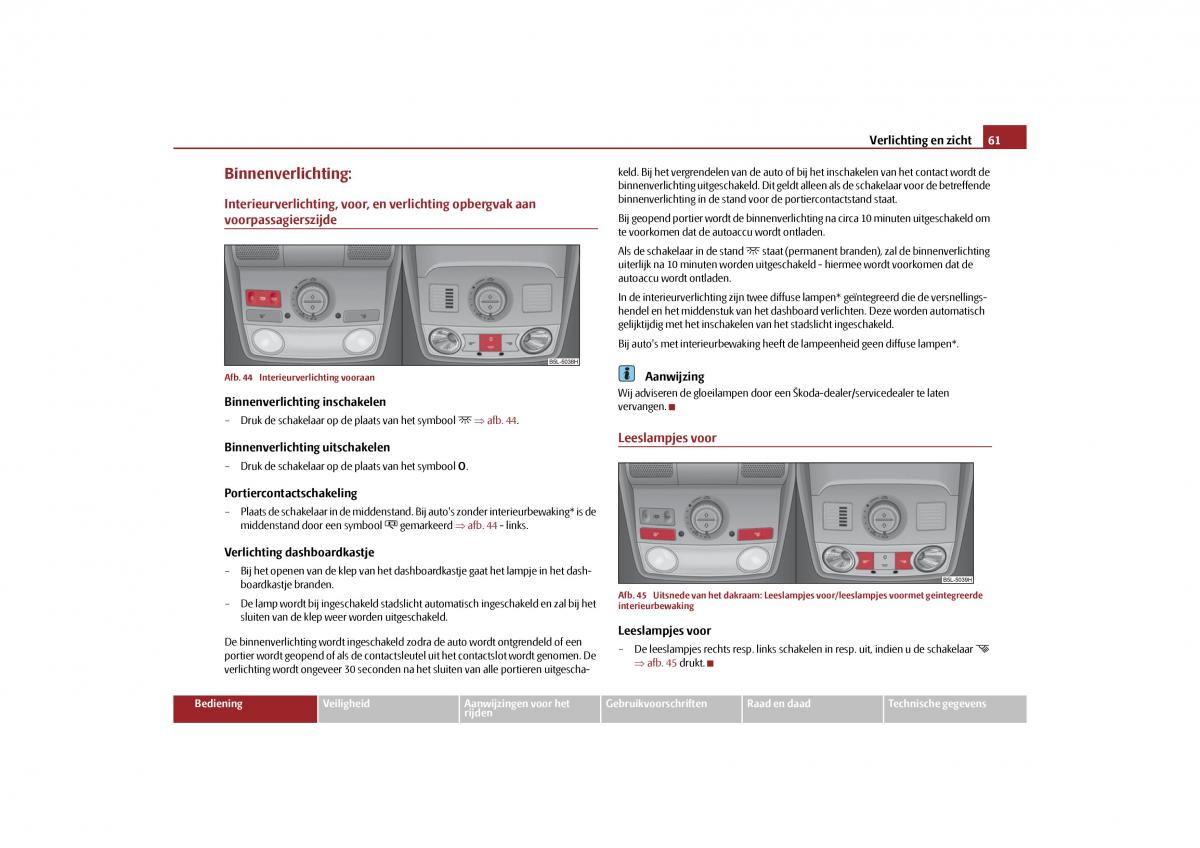 Skoda Yeti handleiding / page 62