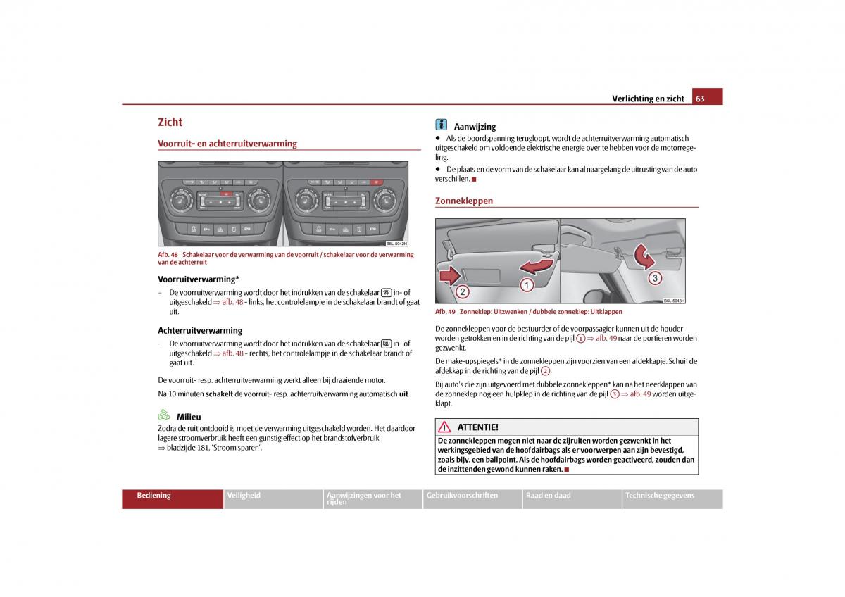 Skoda Yeti handleiding / page 64