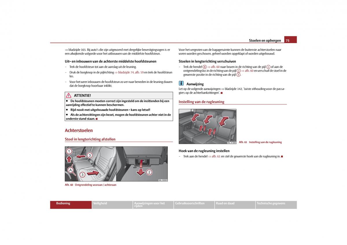 Skoda Yeti handleiding / page 76