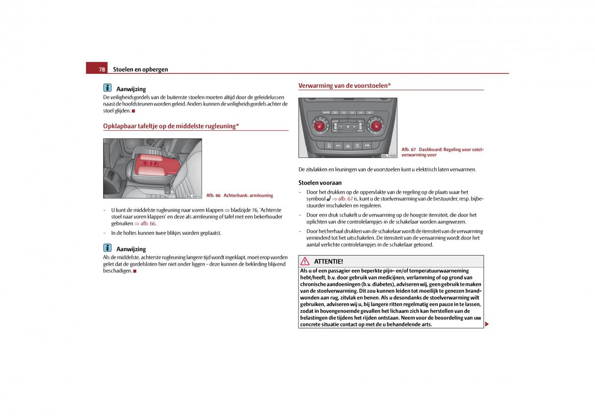 Skoda Yeti handleiding / page 79