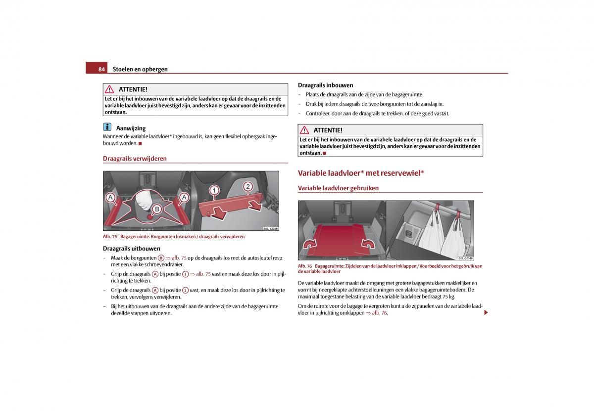 Skoda Yeti handleiding / page 85