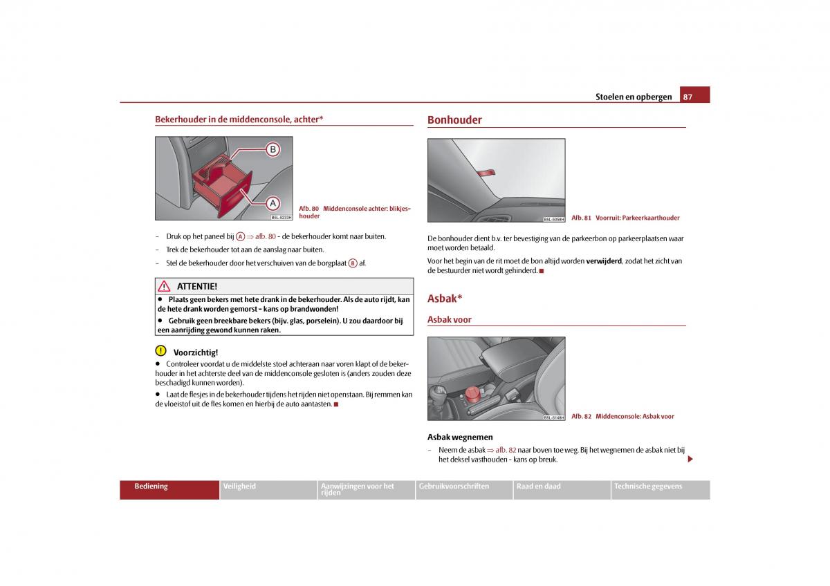 Skoda Yeti handleiding / page 88