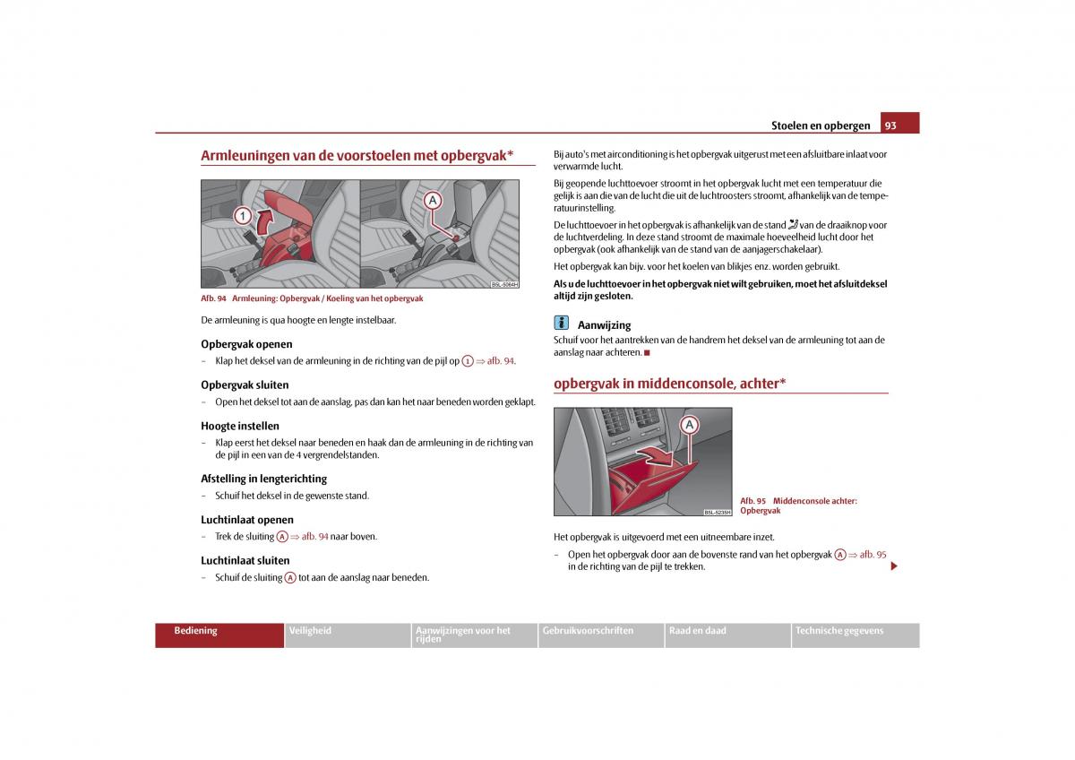 Skoda Yeti handleiding / page 94