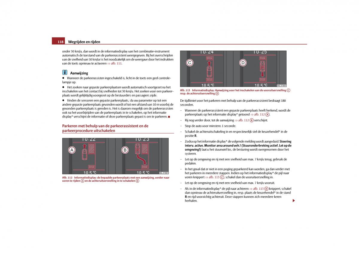 Skoda Yeti handleiding / page 119