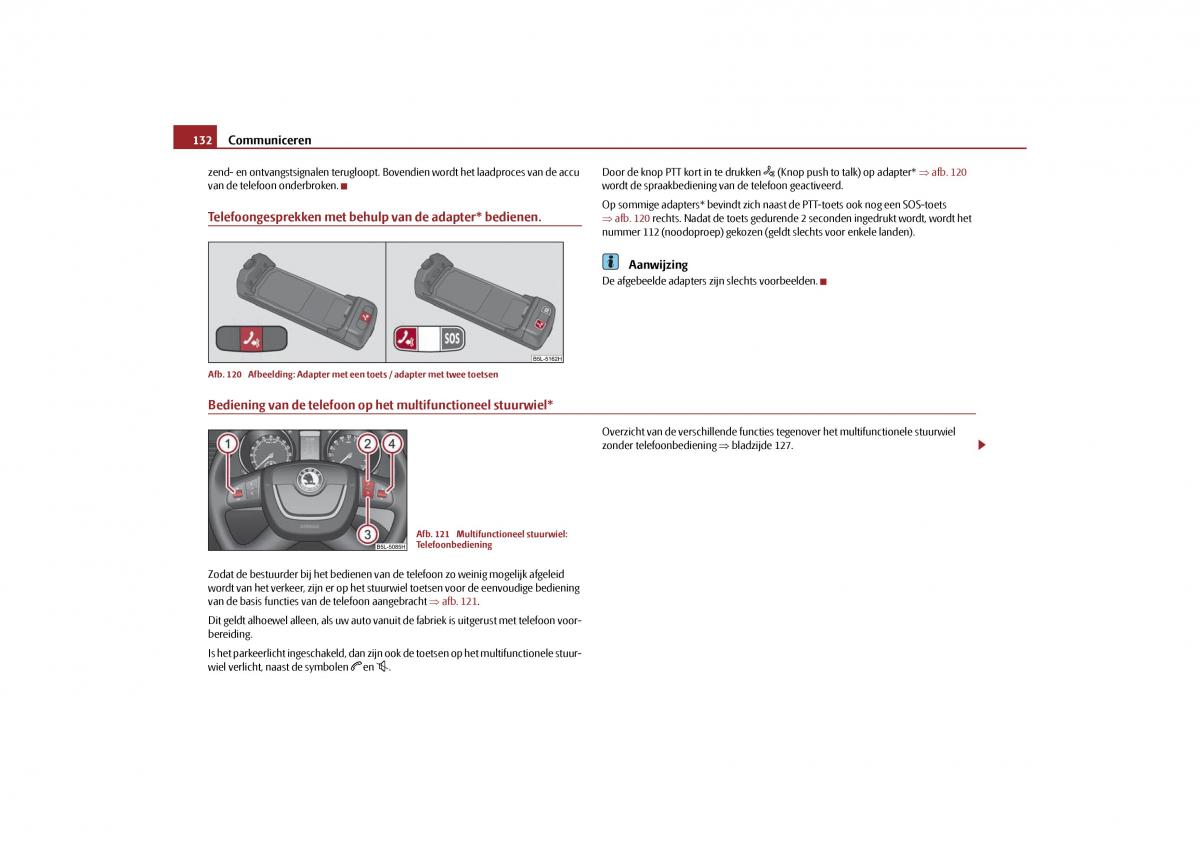 Skoda Yeti handleiding / page 133