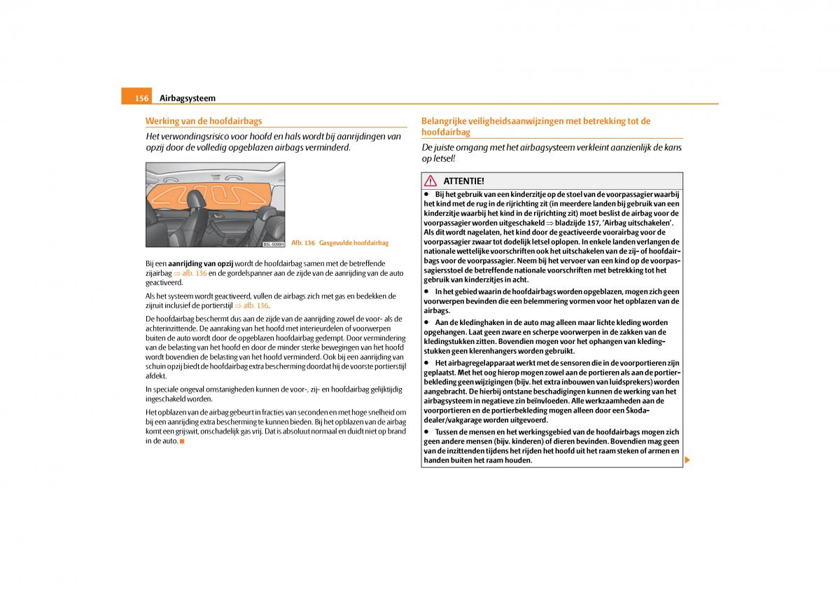 Skoda Yeti handleiding / page 157