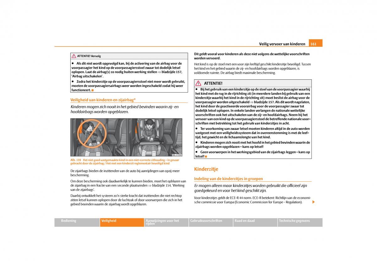 Skoda Yeti handleiding / page 162