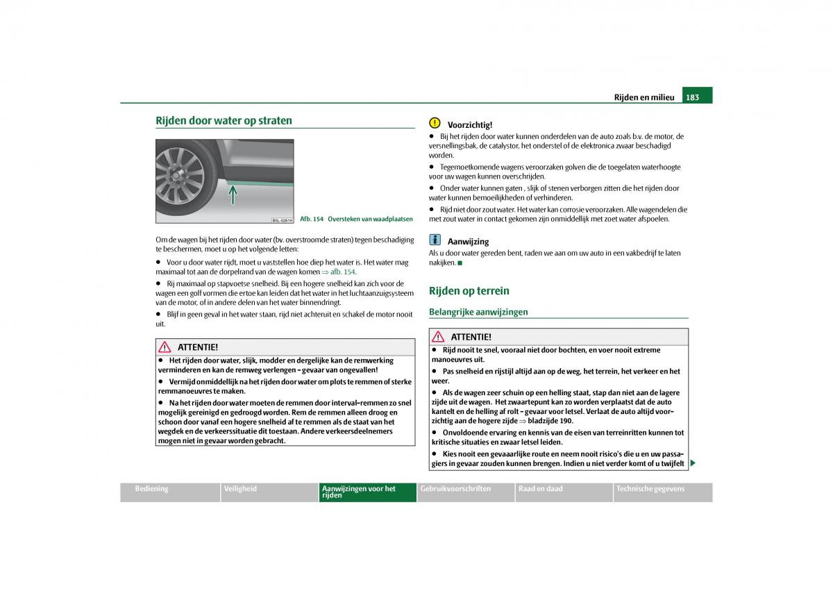 Skoda Yeti handleiding / page 184