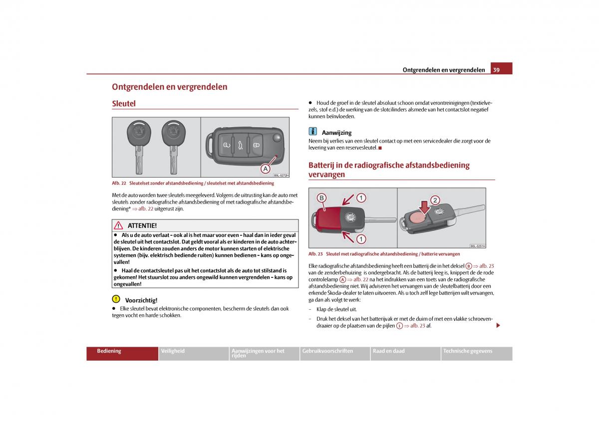 Skoda Yeti handleiding / page 40