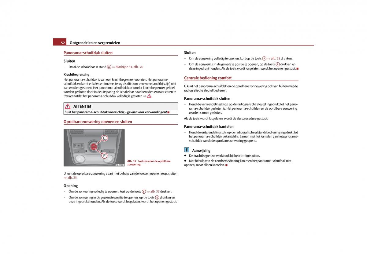 Skoda Yeti handleiding / page 53