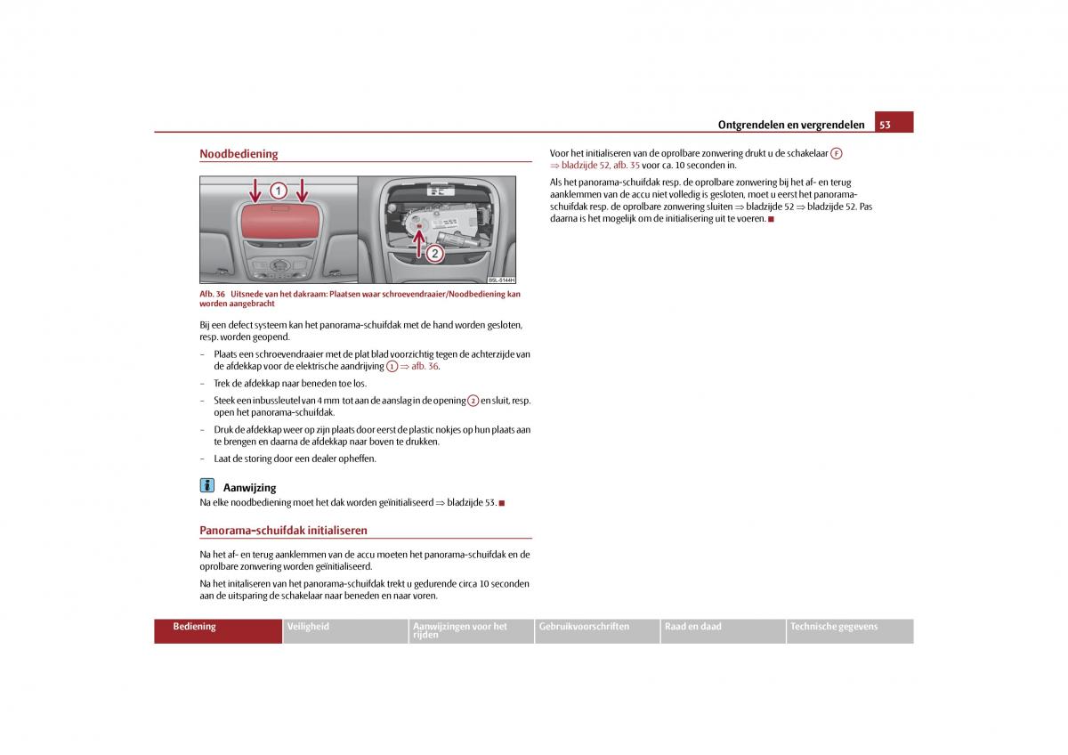 Skoda Yeti handleiding / page 54