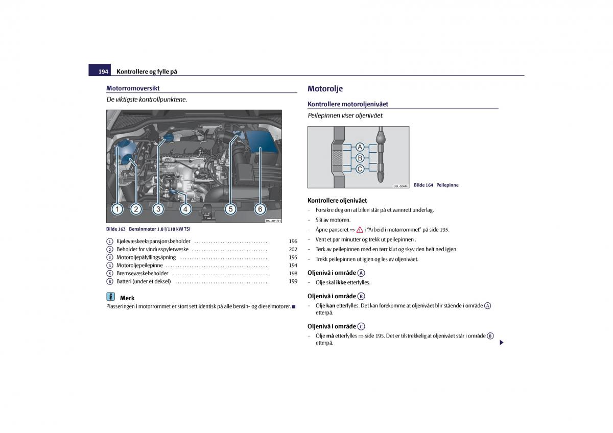 Skoda Yeti bruksanvisningen / page 195