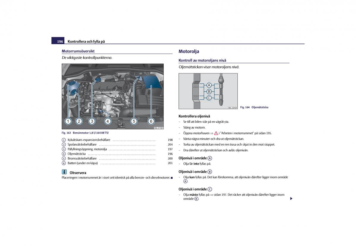 Skoda Yeti instruktionsbok / page 197