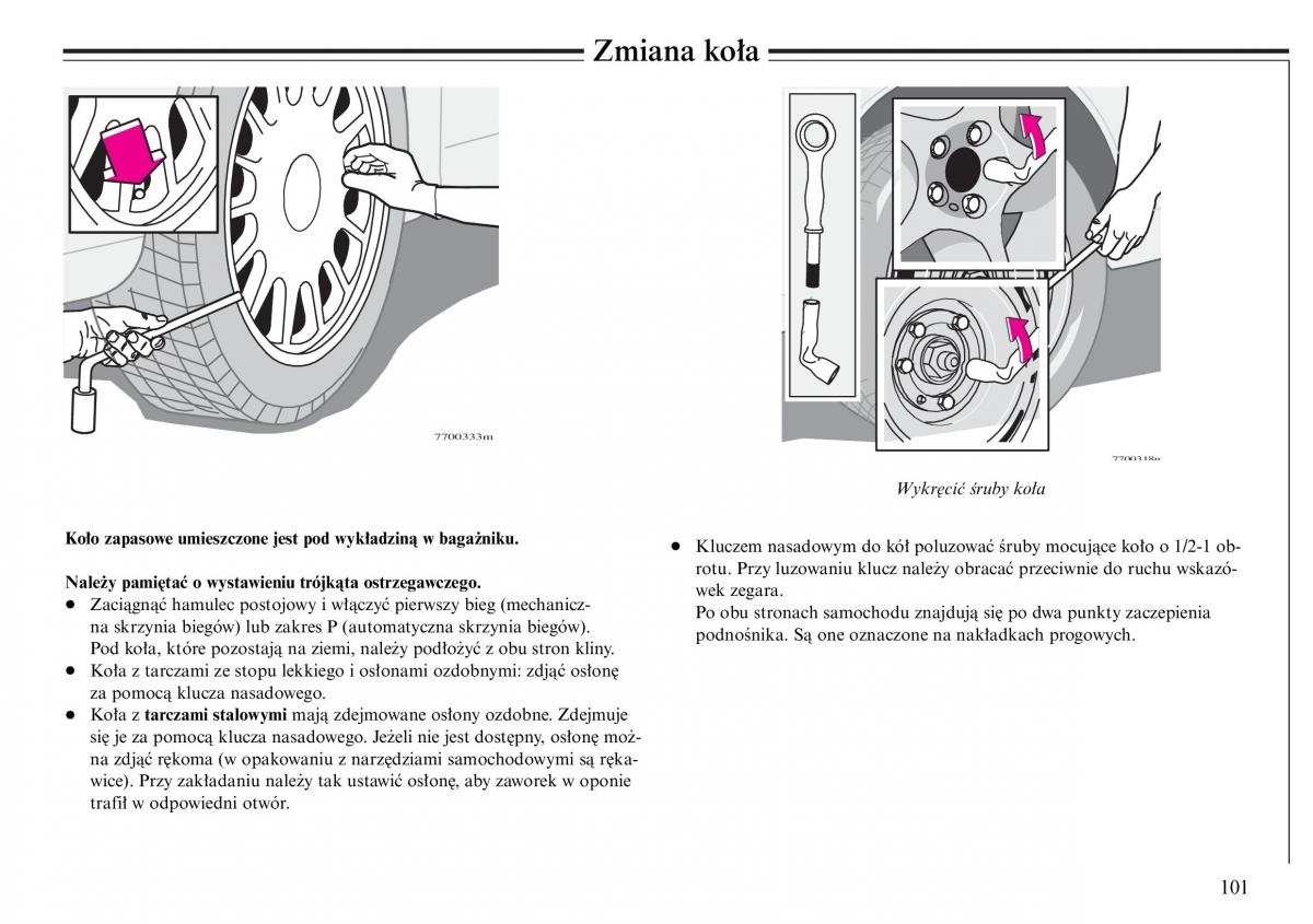 Volvo S80 I 1 instrukcja obslugi / page 103