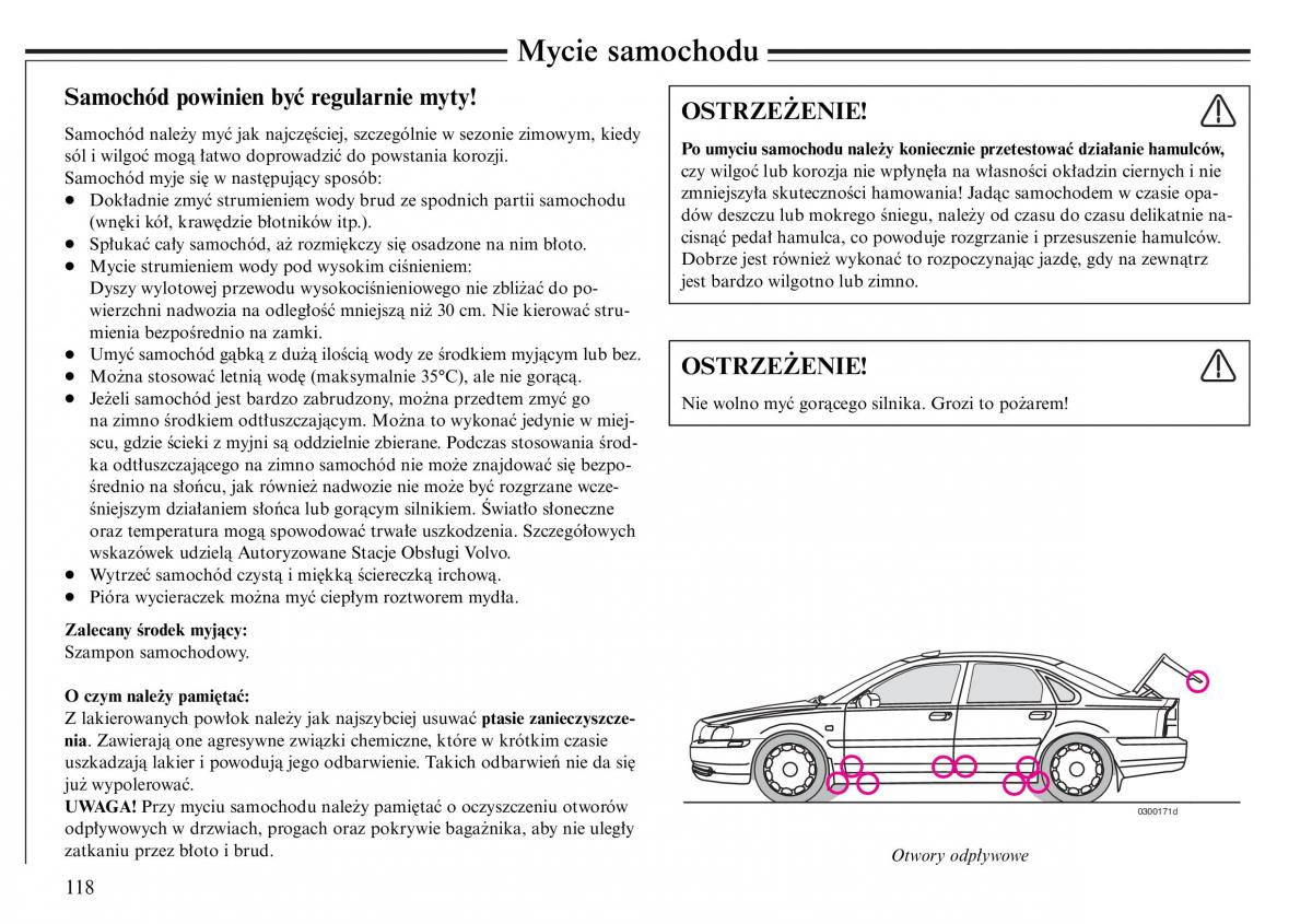 Volvo S80 I 1 instrukcja obslugi / page 120