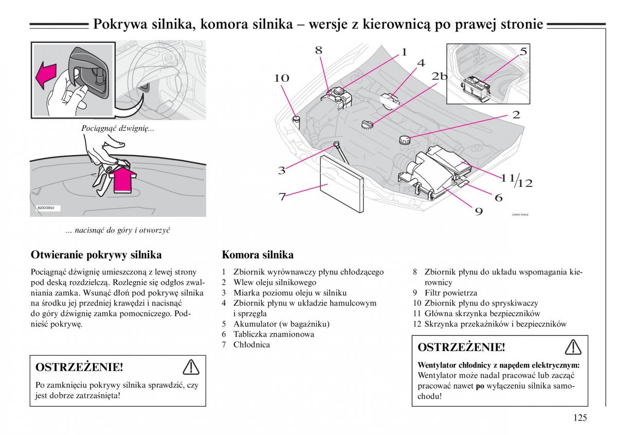 Volvo S80 I 1 instrukcja obslugi / page 127