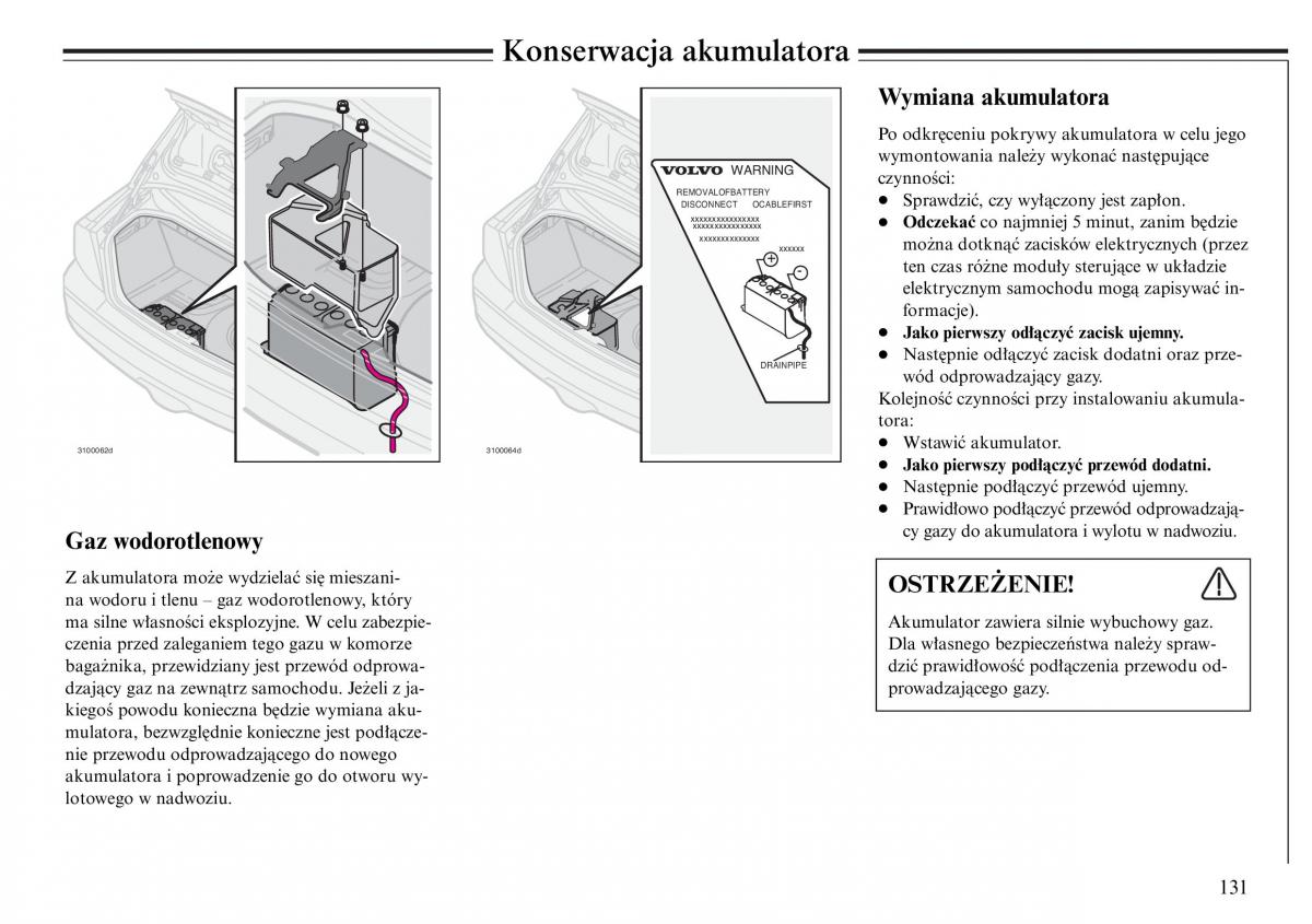 Volvo S80 I 1 instrukcja obslugi / page 133