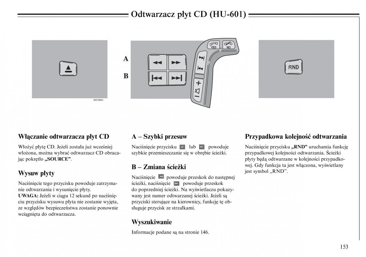 Volvo S80 I 1 instrukcja obslugi / page 155