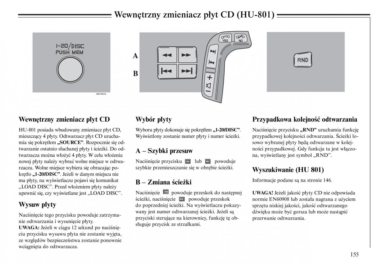 Volvo S80 I 1 instrukcja obslugi / page 157