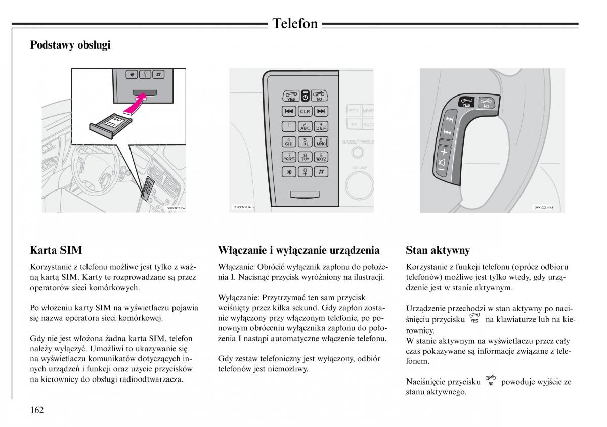 Volvo S80 I 1 instrukcja obslugi / page 164